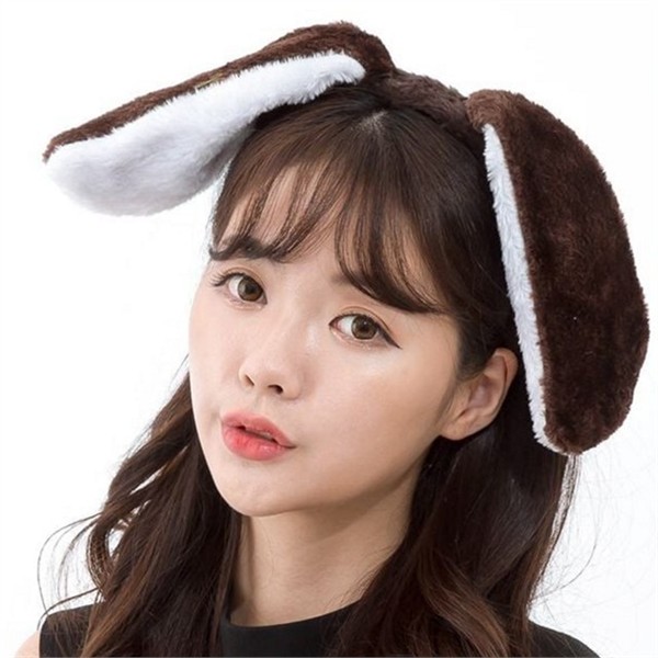데코레이션 동물 귀 머리띠 패션 귀여운 머리띠 폴리에스터 솜털 - 상품 이미지