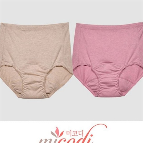 소프트 여성 기능성 팬티 데일리 여성 면 팬티 맥시 중년 - 상품 이미지