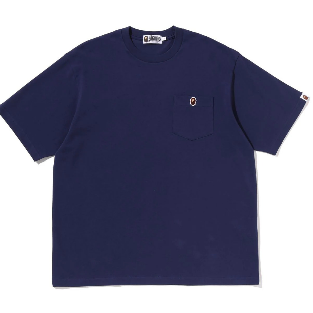 베이프 반팔티 ONE POINT RELAXED FIT POCKET TEE 1M30-109-307 - 상품 이미지