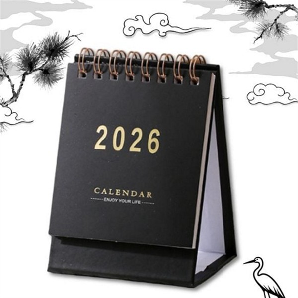 사무용 2026년 탁상 달력 탁상용 2026년 달력 캘린더 소형 공부 - 상품 이미지