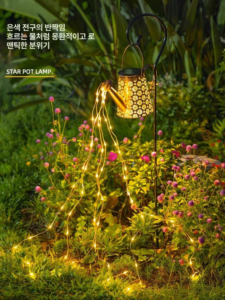 태양열 야외조명 정원 마당 솔라라이트 카페 바닥매립형 LED 조경용 가로등 크리스마스 - 상세 이미지 5