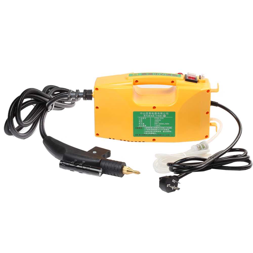 업소용 스팀기 멀티 고온 주방 후드 오일 얼룩 세척기 2600W 이미지 6