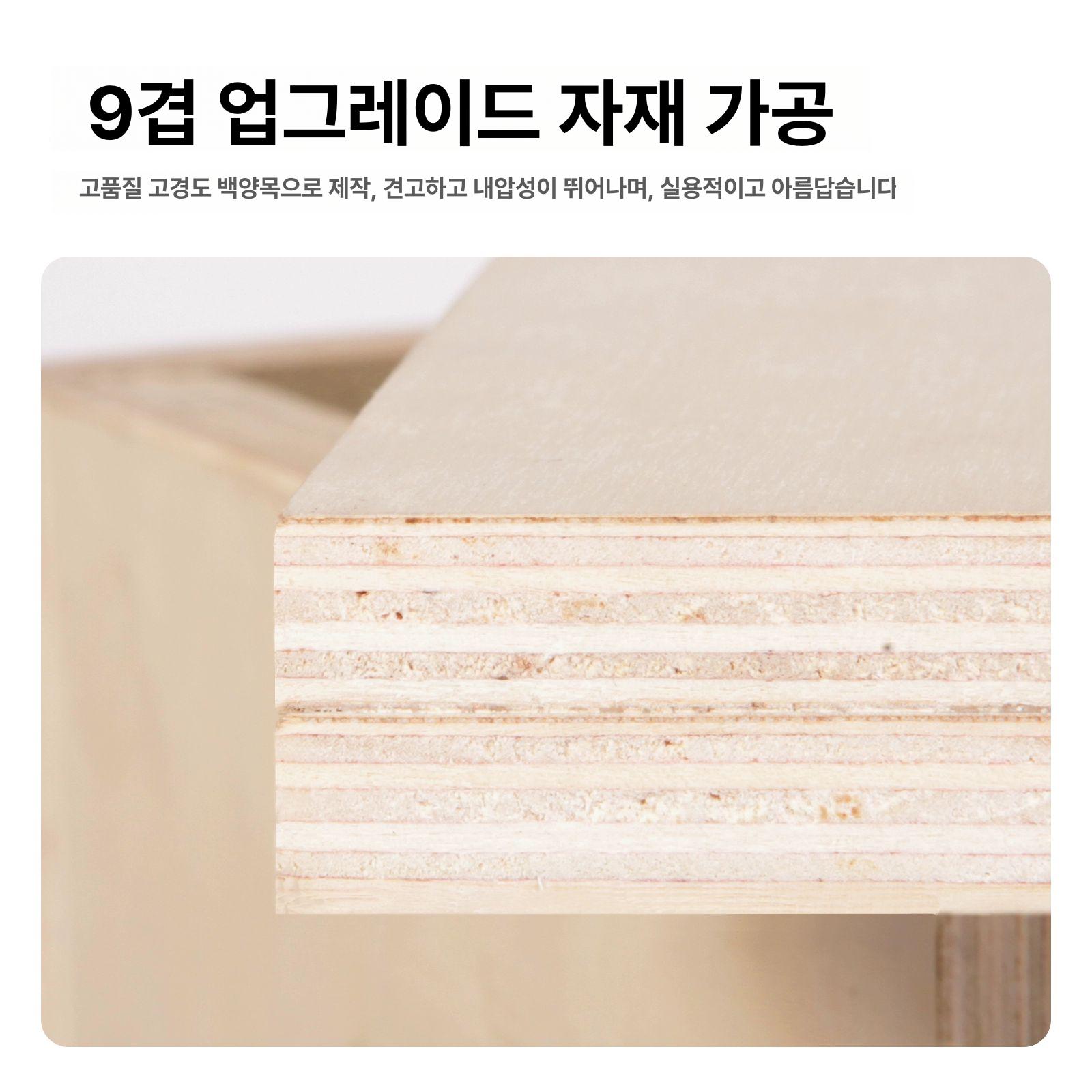 스텝박스 세트 원목 촬영 트랙 발판 풀 사진관 익스프레스 검은 패키지 - 상세 이미지 2