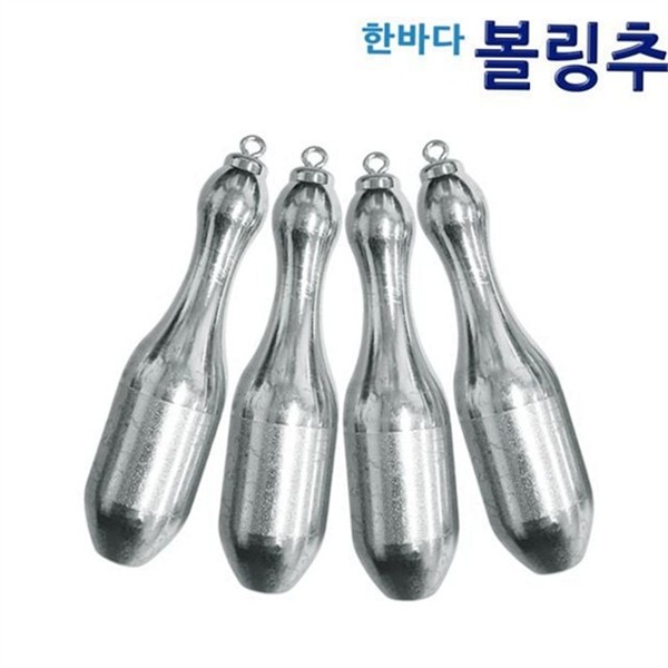 선상 낚시 봉돌 회전 회전 고리추 메탈추 아연 소품 - 상품 이미지
