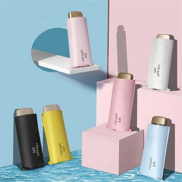 컴팩트 휴대용 양산 자외선 초경량 우산 접이식 여행용 여름 여성 - 상품 이미지
