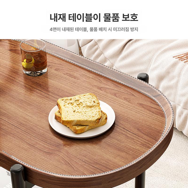 서빙 카트 가정용 철제 트롤리 운반 이동식 웨건 밀차 레스토랑 퇴식대 - 상세 이미지 4