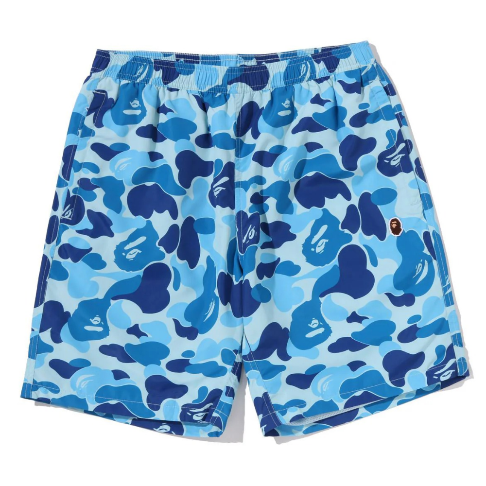 베이프 바지 ABC CAMO APE HEAD ONE POINT BEACH SHORTS 1M30-153-008 - 상품 이미지