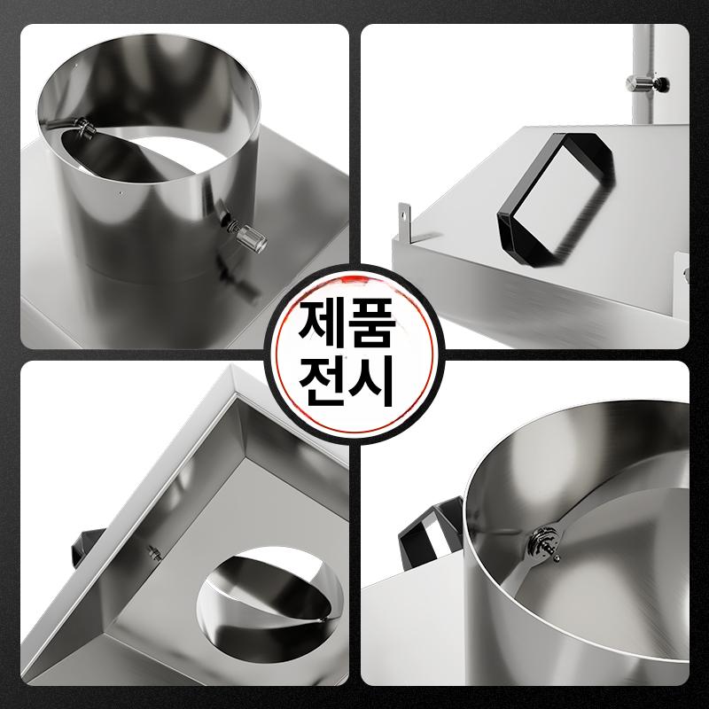스테인레스 업소용주방후드 천장형 고기집 식당 부엌용 레인지후드 흡입 음식점 호텔 - 상세 이미지 5