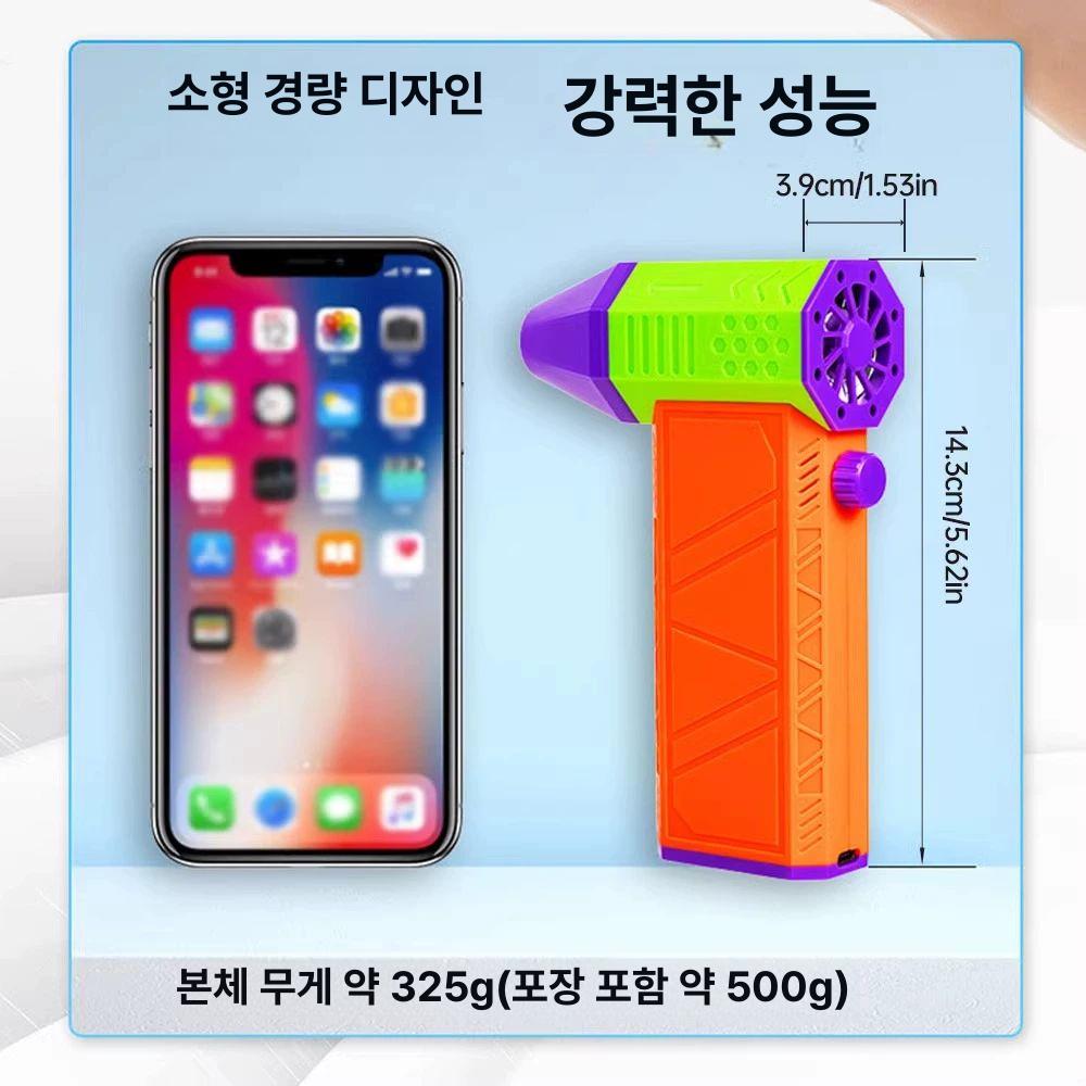 휴대용 블로워 캠핑 8000mah 미니송풍기 무선 전동팬 낙엽 청소 야외용 - 상세 이미지 5