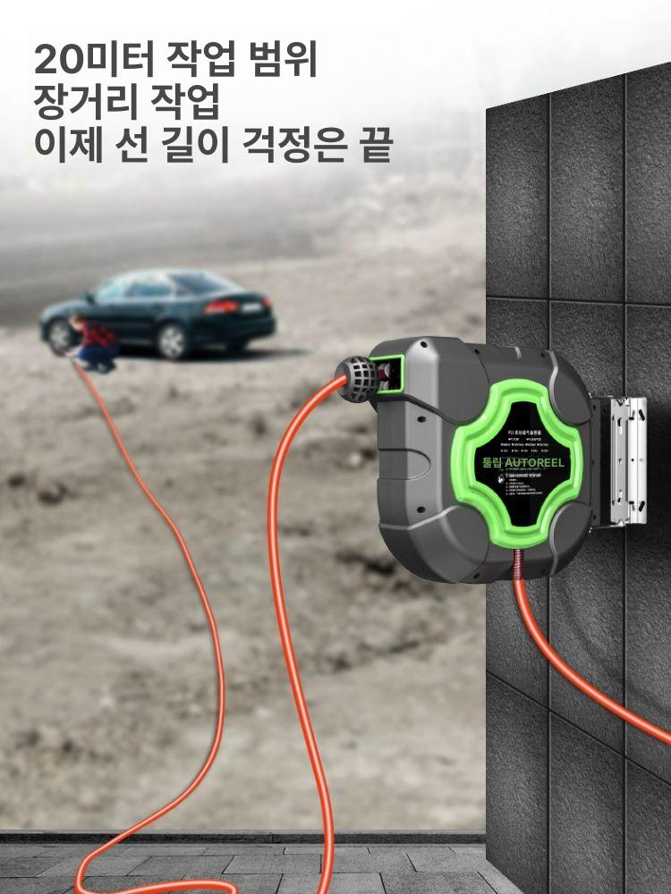 원예 워터릴 고압 농업용 자동호스 정원용 스프링클러 급수 세차용품 - 상세 이미지 4