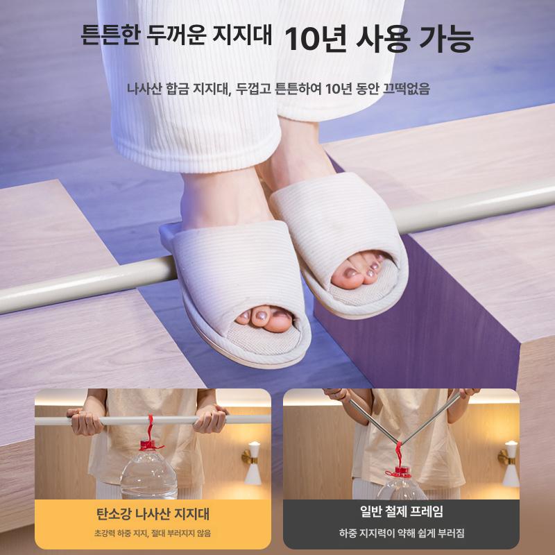 사각 난방텐트 암막 방한텐트 방풍 실내 보온 패브릭 겨울 바닥있는 난방용 침대텐트 - 상세 이미지 5