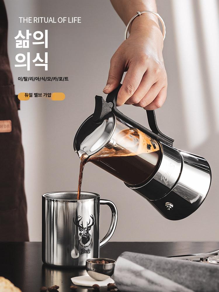 커피 드립포트 주전자 스텐 이상 서버 빈플 홈아트 물조절 칼리타 코구 핸드 무광 - 상세 이미지 3