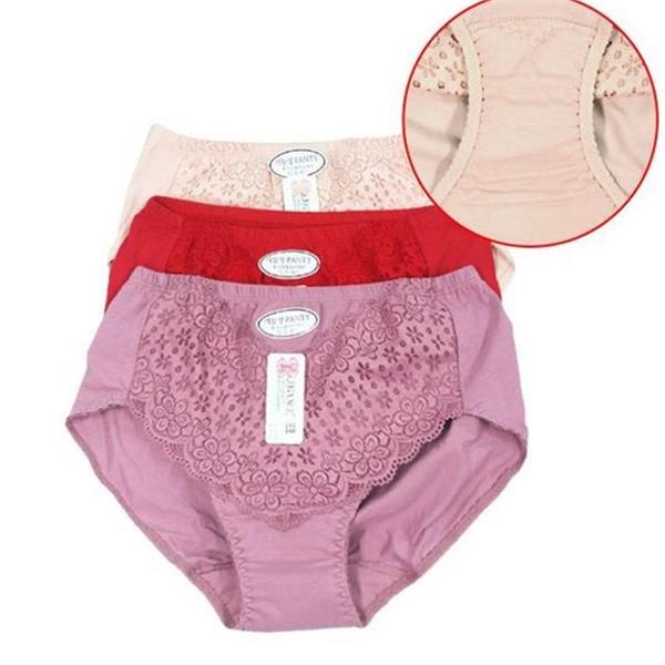 시니어 여성 기능성 팬티 레이스 여성 빅사이즈 팬티 심리스 데일리 - 메인 이미지