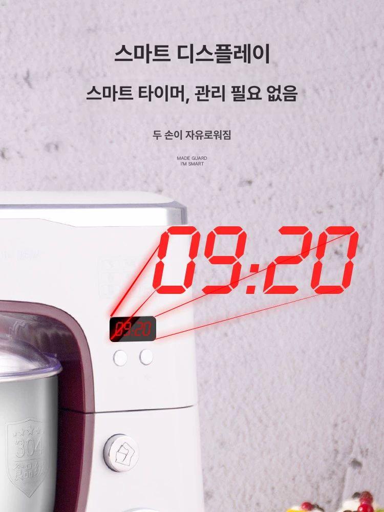 제과점 휘핑기 전동 대형 믹서 버터링 크림 머랭메이커 베이커리 스탠드믹서기 - 상세 이미지 5