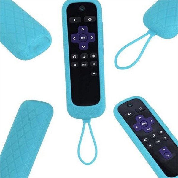 소프트 tv 리모컨 커버 실리콘 리모컨 보호 케이스 스트랩 방수 - 상품 이미지