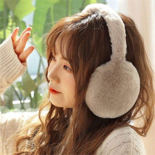 빅사이즈 여성 귀마개 귀도리 겨울 귀마개 겨울퍼 따뜻한 - 상품 이미지