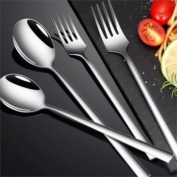 휴대용 수저 포크 숟가락 스테인리스 수저 가정용 한식 - 상품 이미지
