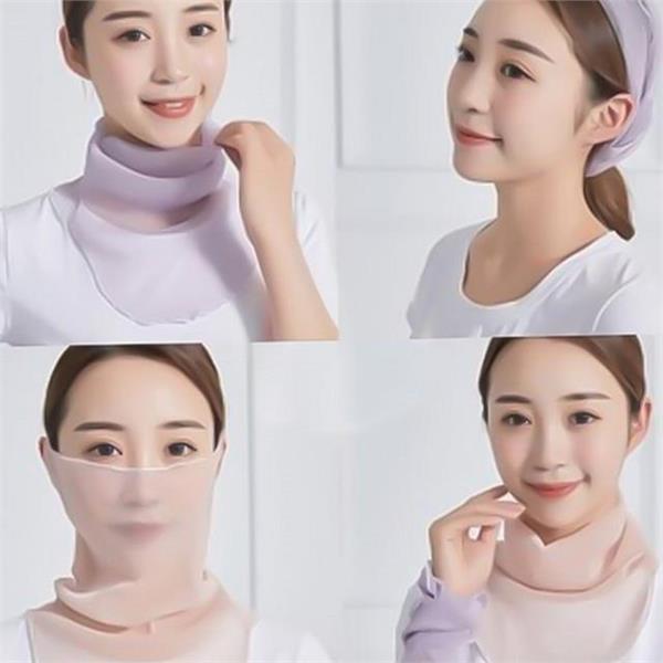 야외활동넥 여성 햇빛 가리개 망사 여성 얼굴 가리개 마스크 여름 - 상품 이미지