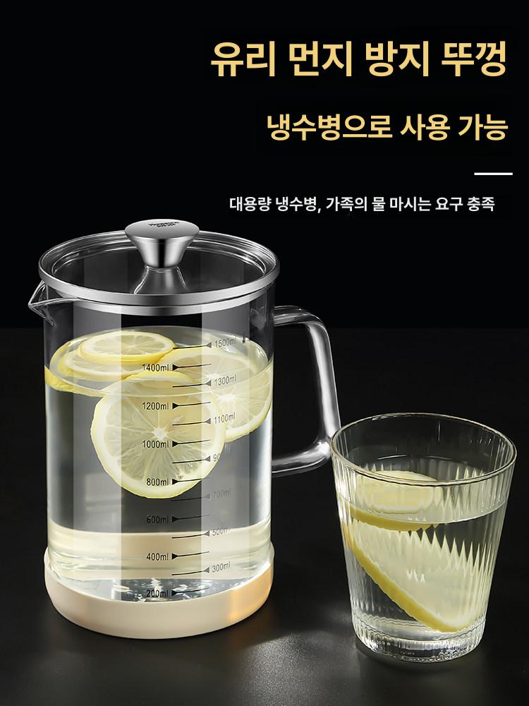 대형 유청분리기 채반 재사용 투명한 미세 메쉬 유리 중용량 용기 그릭요거트메이커 - 상세 이미지 5