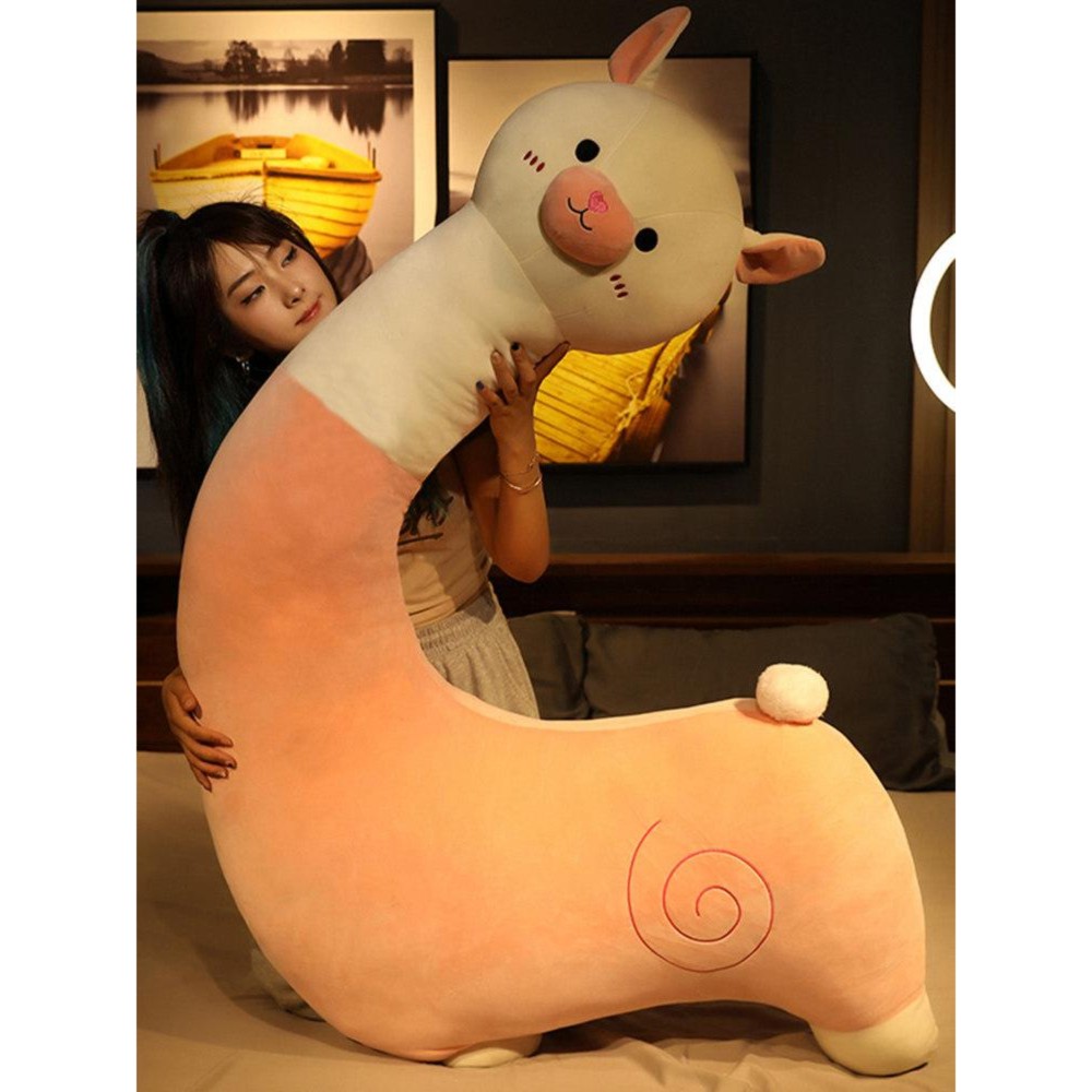 바나나 베개 선물 안고자는 대왕 모찌 성인애착인형 롱쿠션 포근한 등받이 박제 - 상품 이미지