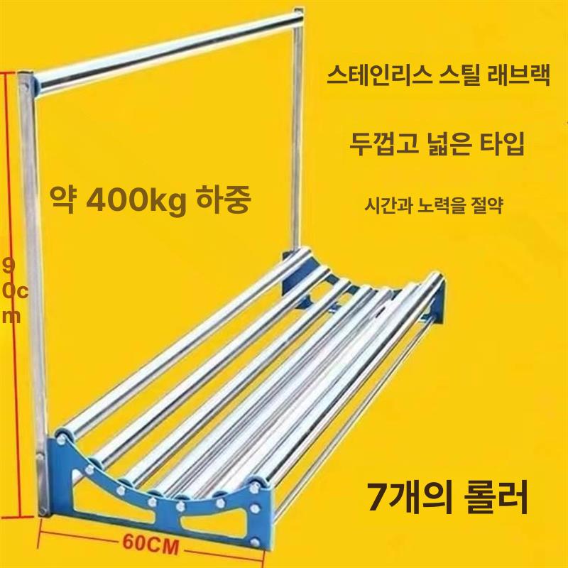 직물 롤러 원단 로라대 천 재단 시트지 받침대 벽지 풀러 옷감 폭 측정 스탠드 - 상세 이미지 2
