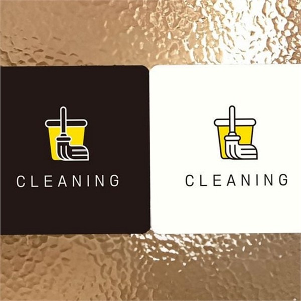 사무실 청소 안내판 알림판 사각 안내판 화장실 표시판 금연 매장 - 상품 이미지