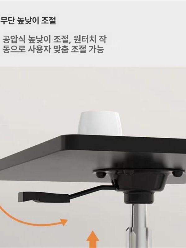 높낮이조절 스탠드 이동식테이블 높이조절책상 스탠딩책상 간이 리프트 각도 리프팅 - 상세 이미지 3