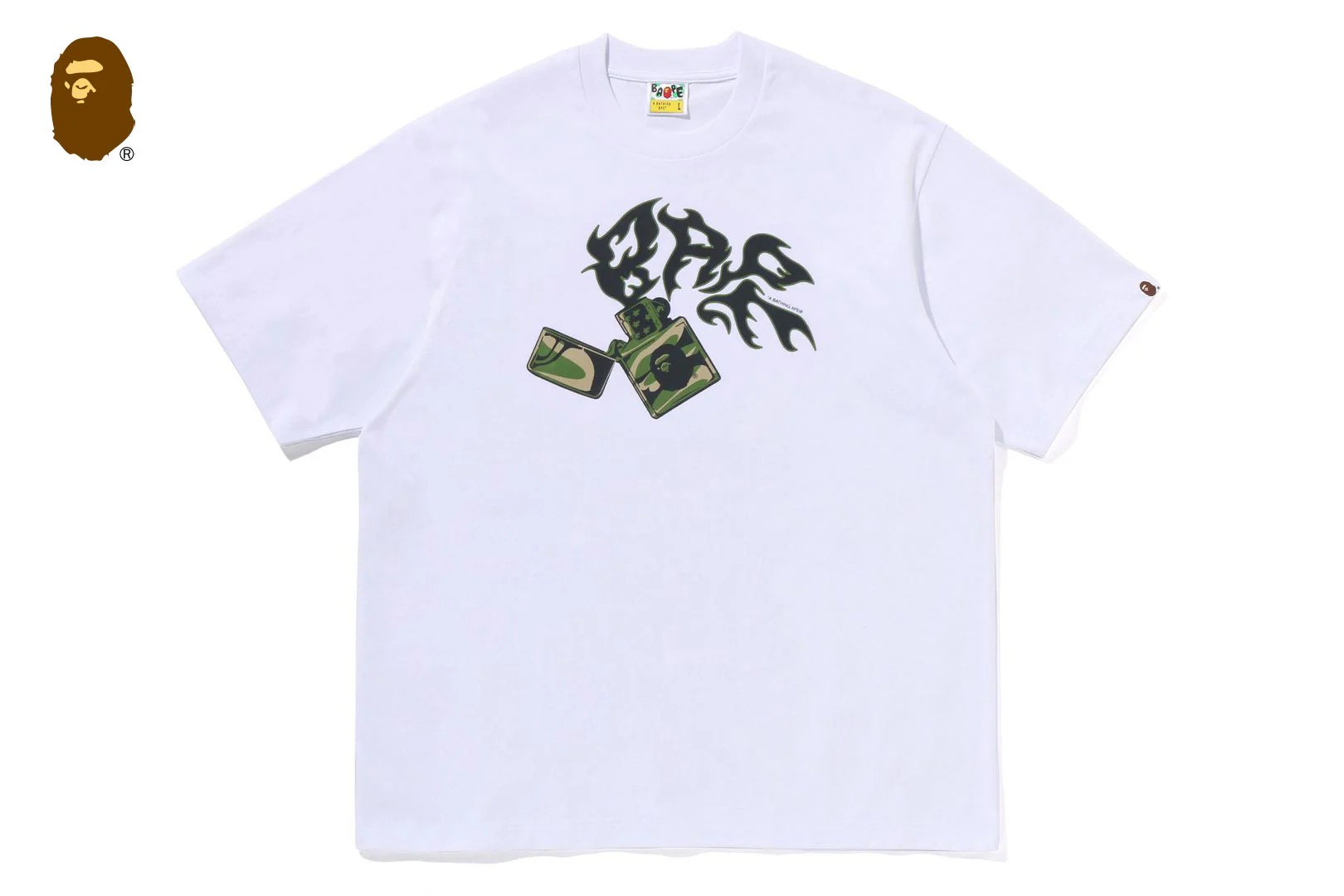 베이프 반팔티 BAPE LIGHTER RELAXED FIT TEE 1M30-110-320 - 상세 이미지 2