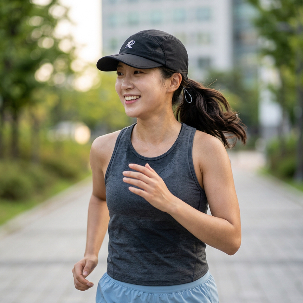 레이솔 초경량 러닝모자 마라톤 테니스 트레일 런닝 볼캡 이미지 6