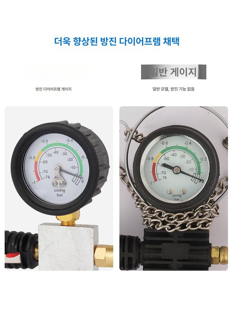 냉각수 교환기 자동차 정비 진공식 주입기 쿨런트 에어빼기 차량용 세트 - 상세 이미지 2