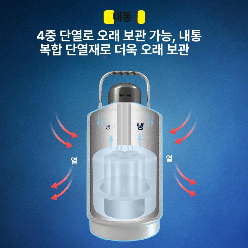 인공수정 질소통 정액융해기 항온 주입기 온도조절 축산기자재 농장 실험 사육 번식 - 상세 이미지 4