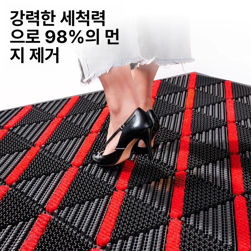조립형 발매트 현관 신발털이 아파트 출입구 매트 식당 발판 호텔 사무실 현관용 - 상세 이미지 2