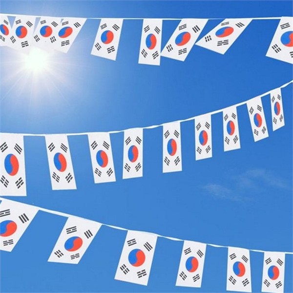 야외 만국기 깃발 매장 실내 만국기 축제 장식 - 상품 이미지