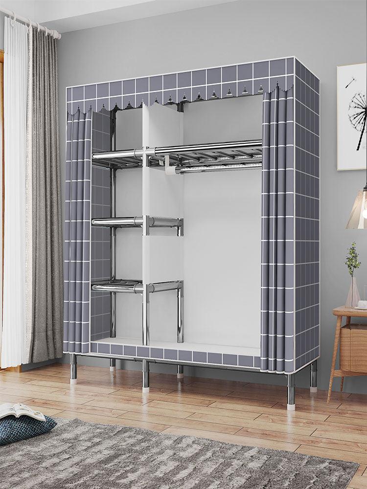 조립식 이불장 옷장 대용량 원룸 기숙사 드레스룸 침실 가정용 장농 옷방 수납장 - 상품 이미지