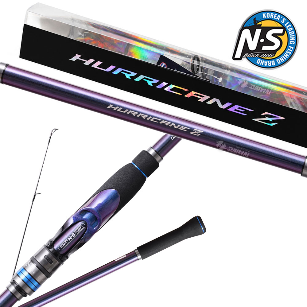 NS 허리케인-Z 인쇼어 범용 바다 루어 낚시대 전천후 루어대 TS-865ML, 2.6m - 상품 이미지