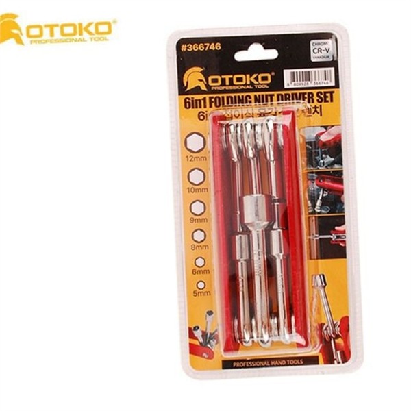 다용도 접이식 육각 렌치 소형 육각 소켓 렌치 10mm 12mm - 상세 이미지 2