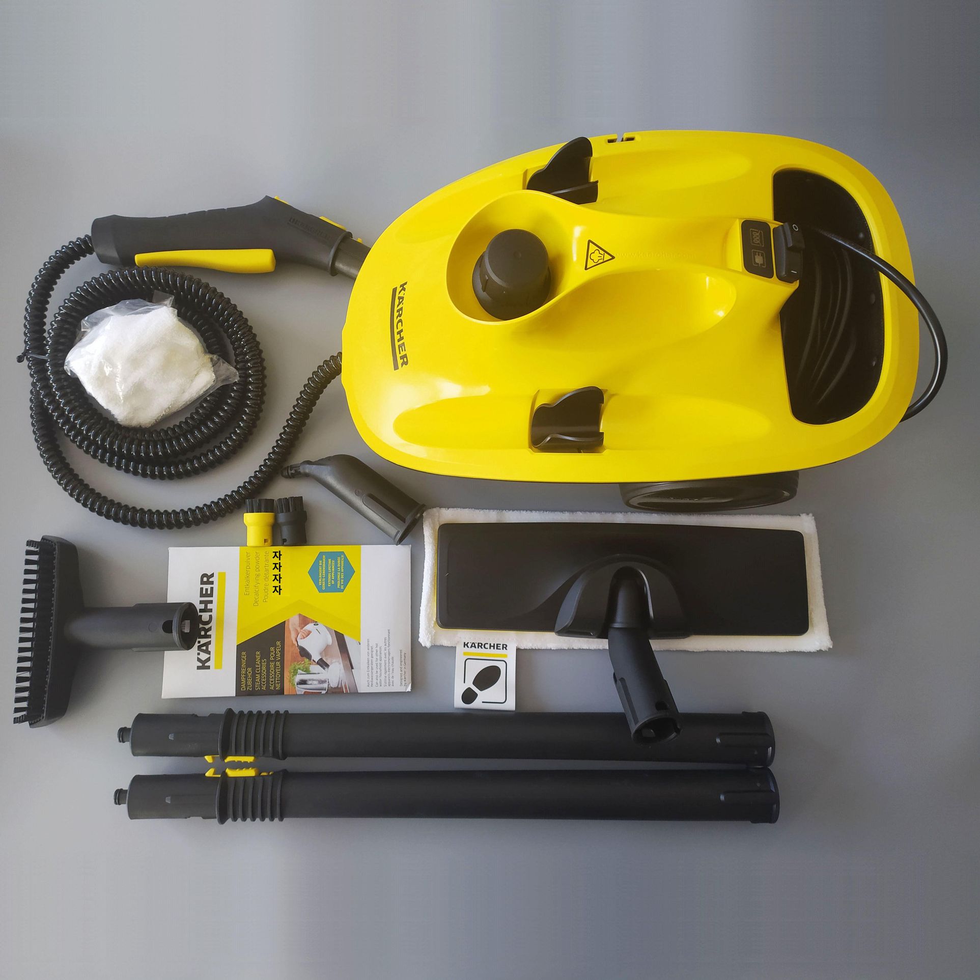 고압 스팀기 업소용 스팀청소기 고온 분사기 차량용 세차 소독기 세척건 핸디형 먼지 - 상품 이미지