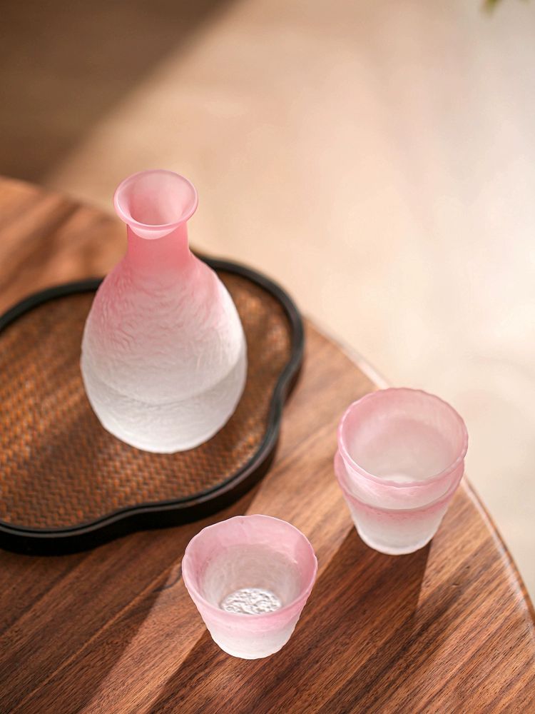 정종 사케병 일식 도쿠리 술병 주전자 고급 세라믹 소형 다기 독구리 술잔 - 상세 이미지 2