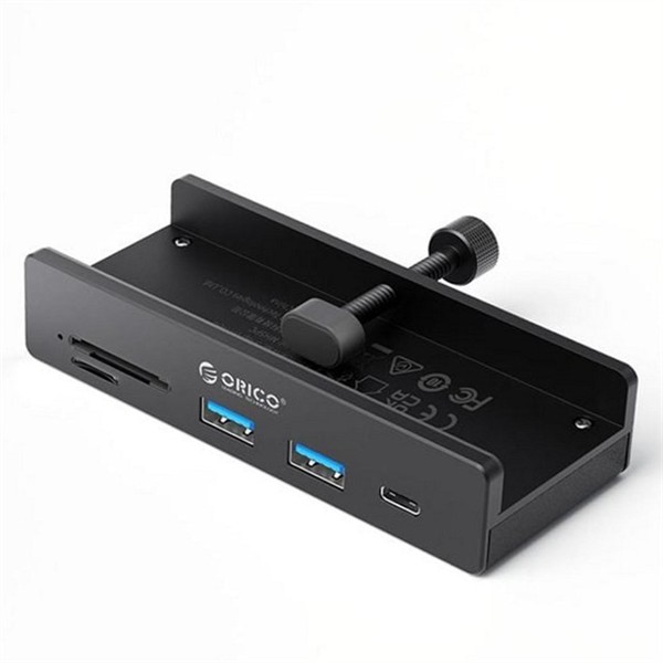 클립형 usb 허브 데스크탑 모니터 거치형 허브 노트북 멀티포트 고속 - 상품 이미지