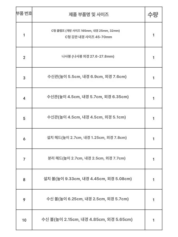 부싱조립분해세트 너클 볼조인트탈착기 C클램프 볼헤드 클램프 - 상세 이미지 5