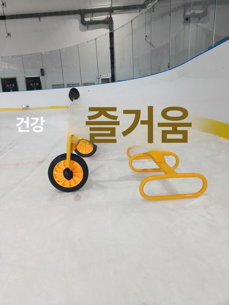 스키 얼음썰매 1인용 썰매장 겨울 튜브 성인용 브레이크 아이스 야외 하중 안전 - 상세 이미지 4