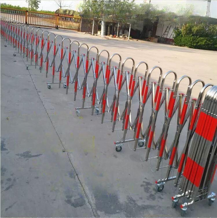 학교 대문 울타리 스테인리스 야외 휀스 높이 차단기 주차 길이 자바라문 사이즈 - 상세 이미지 2