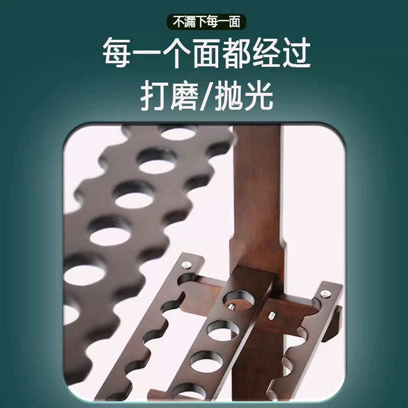 낚시대 진열대 심플 거치대 스탠드 민물 원목 정리 릴 - 상세 이미지 5
