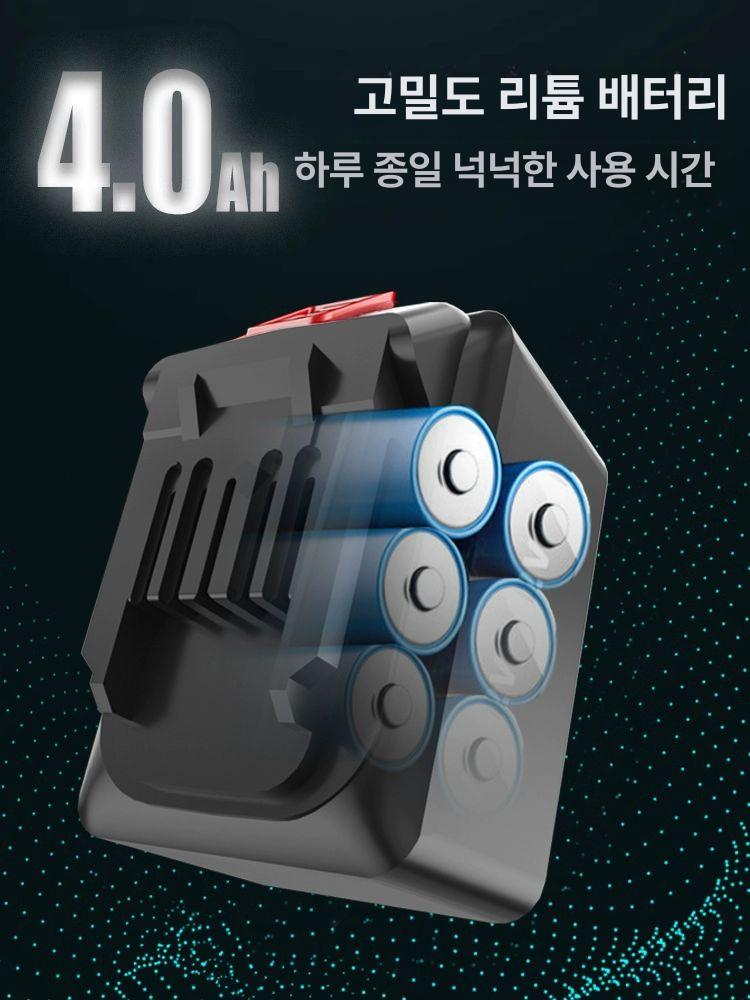 다기능 전기대패 목공용 배터리 멀티 트리머 무선샌딩기 리튬 사포기 절단용 작업 - 상세 이미지 5