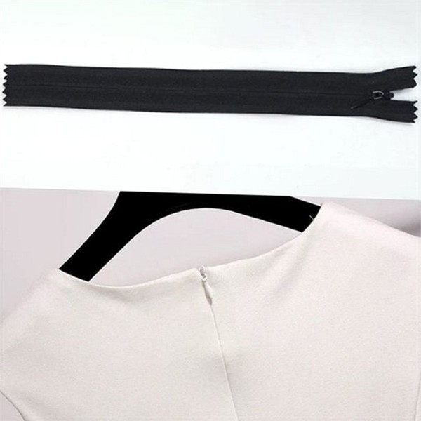 슬라이드 의류 수선 지퍼 텐트용 다용도 지퍼 만들기 재봉용 25cm - 상품 이미지