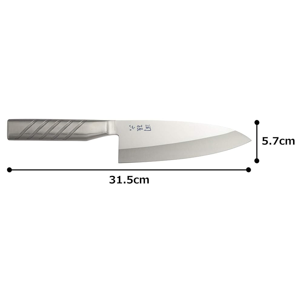 카이 코퍼레이션 093AK5172 간수 센루쿠 올스테인리스 스틸 블레이드 나이프, 7.1인치(180mm), 일본산 - 상세 이미지 3