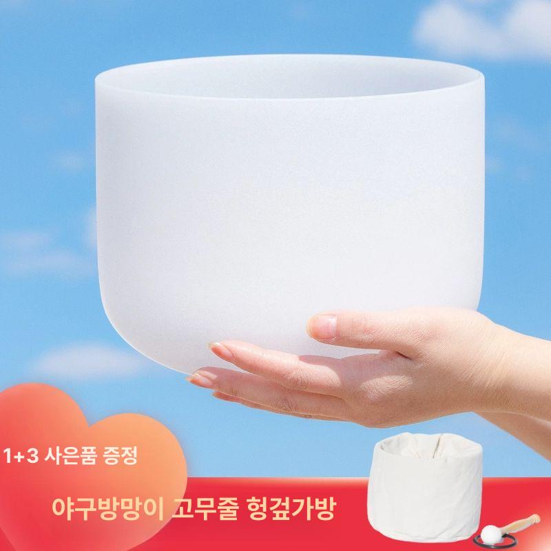 크리스탈 싱잉볼 명상악기 차크라힐링 치유 명상종 요가종 사운드테라피 명상도구 - 상세 이미지 2