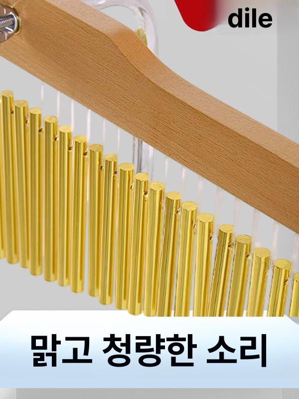 윈드차임벨 오르벨 오르프 교구 교회 사운드 타악기 거치대 골든 연주 소리 - 상세 이미지 3