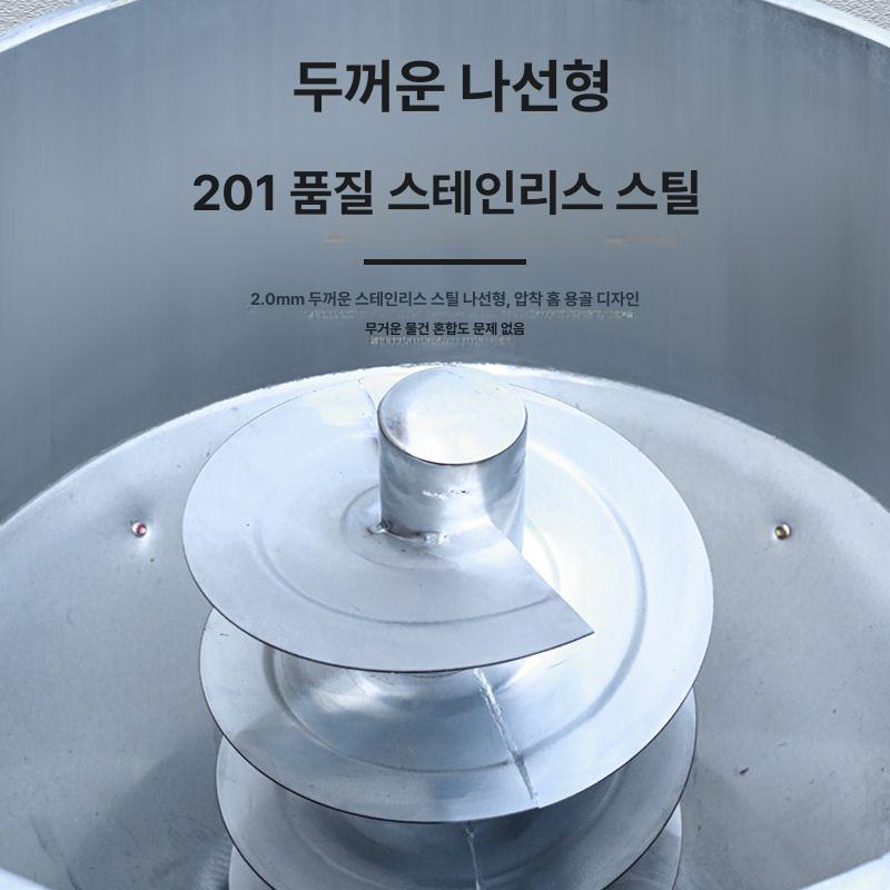 대형 배합기 사료 농업용 혼합 산업용 모터 교반 펠렛 기계 원형 알갱이 가축용 믹싱 - 상세 이미지 5