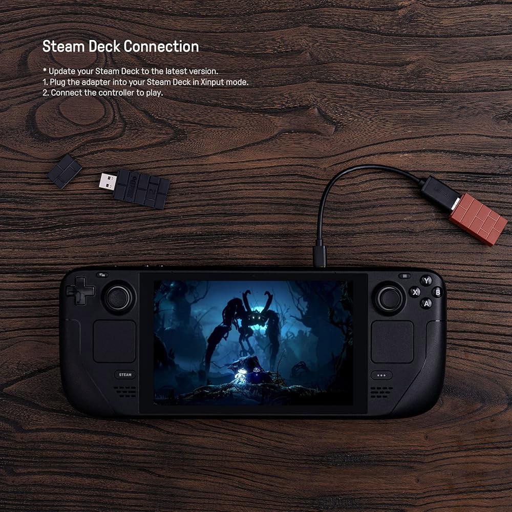 스위치/스위치 2, Windows PC, Mac 및 Raspberry Pi용 8BitDo 무선 USB 어댑터 Xbox Series X & S 컨트롤러, One Bluetooth - 상세 이미지 3